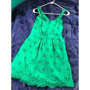 Green Crochet SunDress